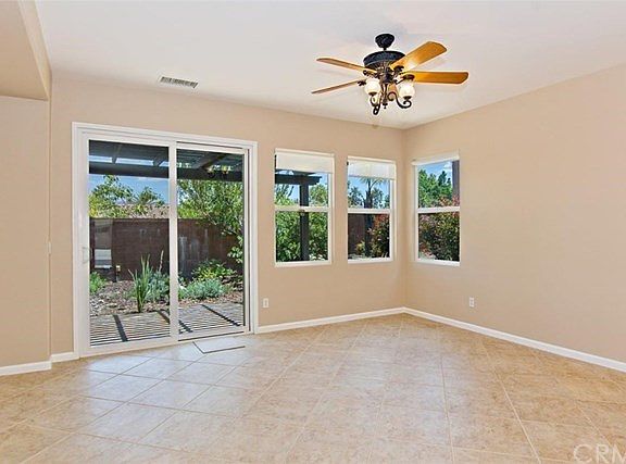 Living Room with Slider to Patio