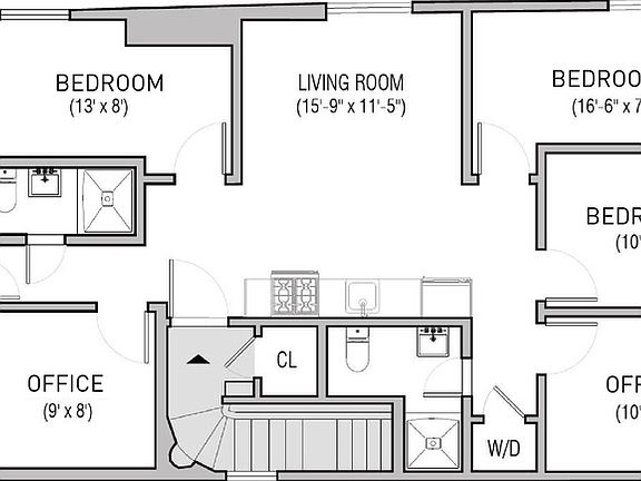2nd image of 325 Humboldt St #3A