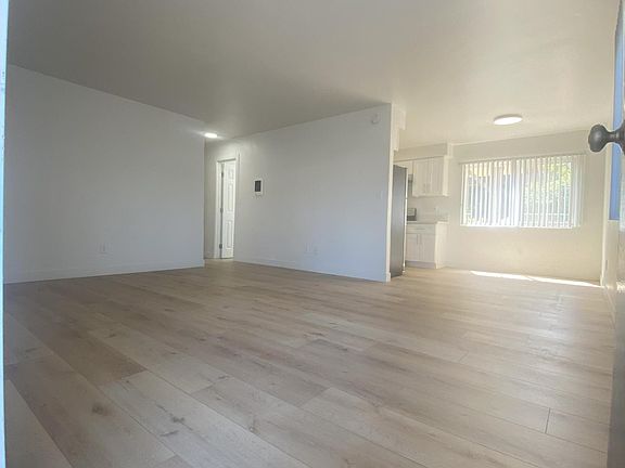 Expansive living room and dining area.