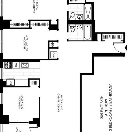 2nd image of 305 E 86th St APT 5JW