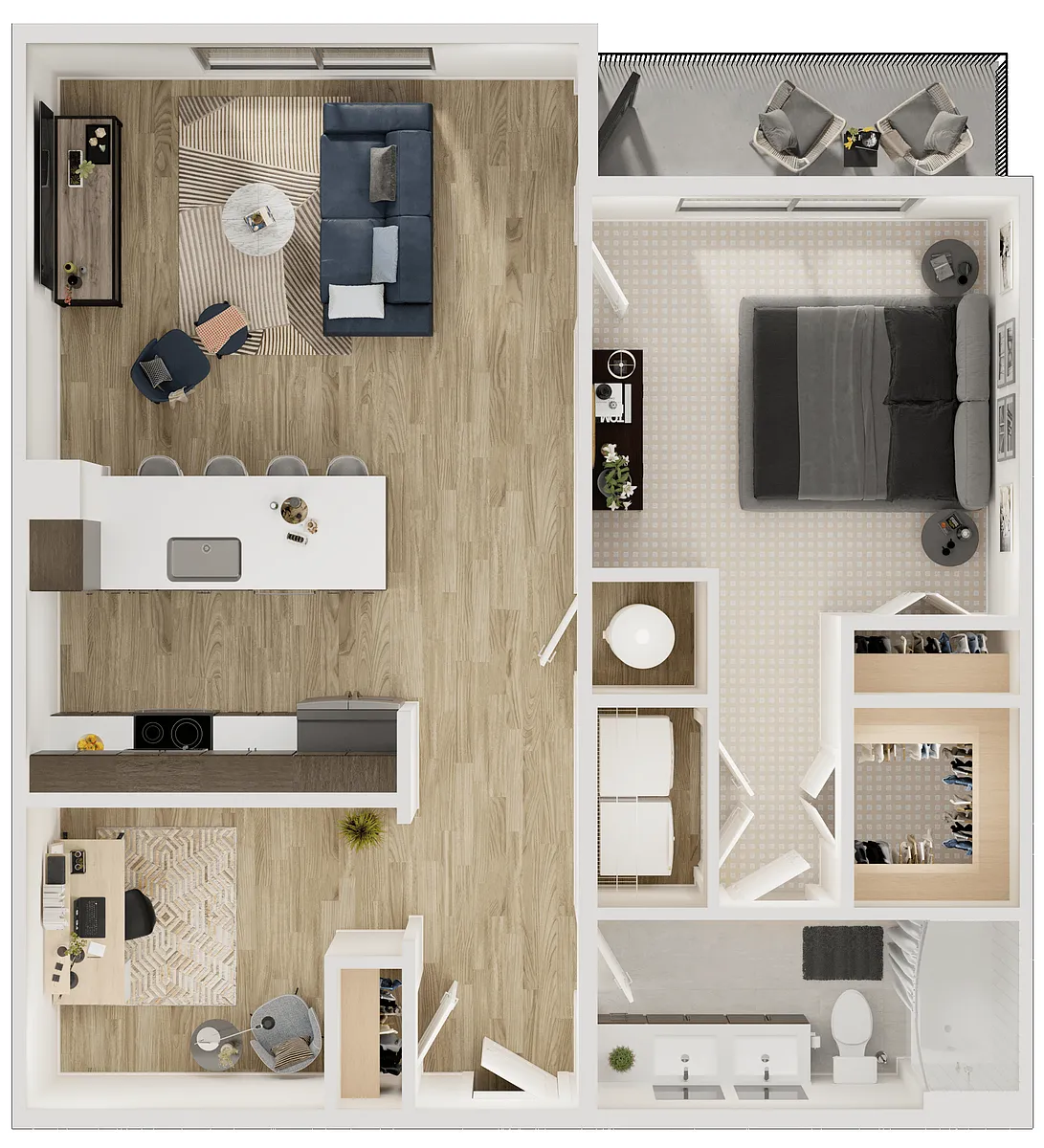 Floor plan A7D