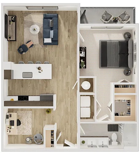 Floor plan A7D