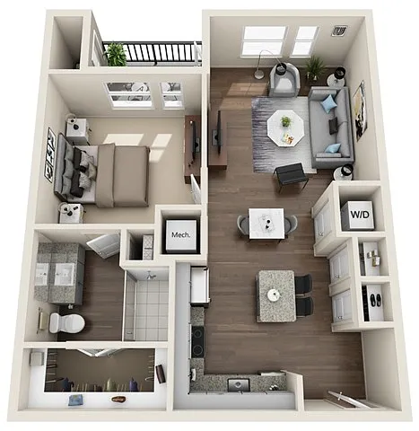 Floor plan The SoCo