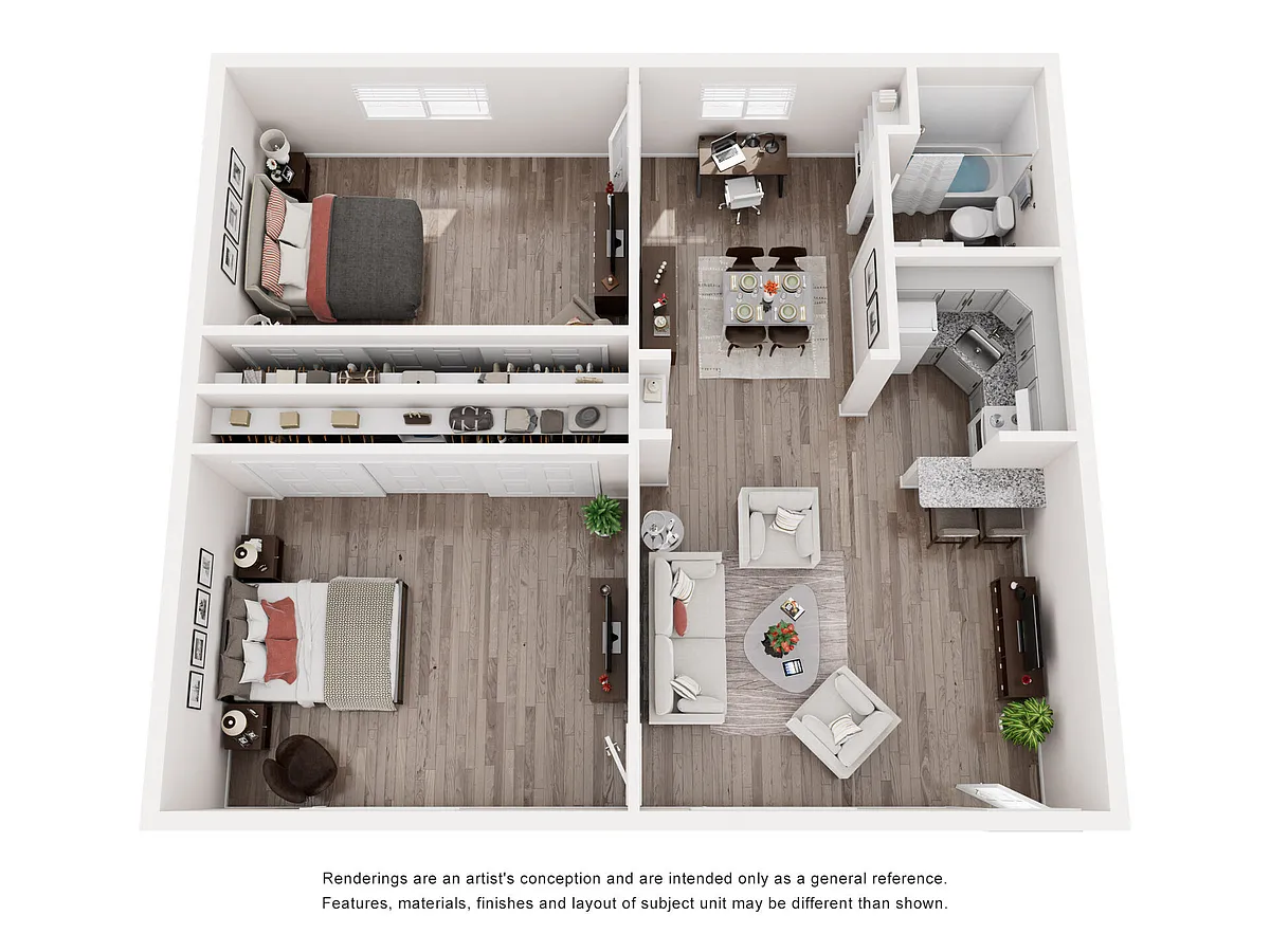 Floor plan B1