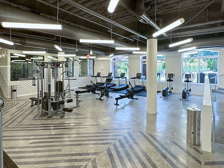 Fitness Center with Cardio and Free Weights