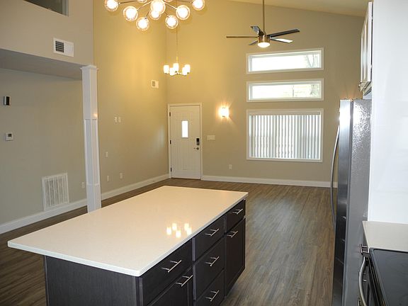 Enjoy entertaining in the open living room and kitchen