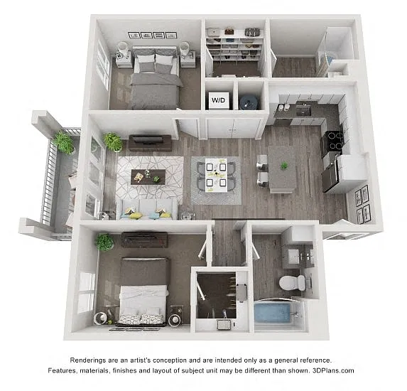 Floor plan B1