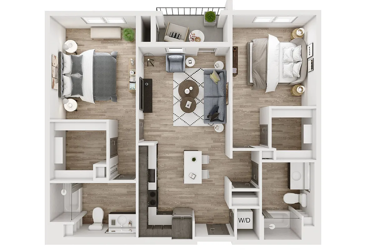 Floor plan B8