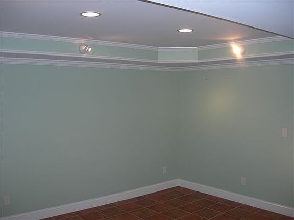 Gorgeous basement great room or media room.