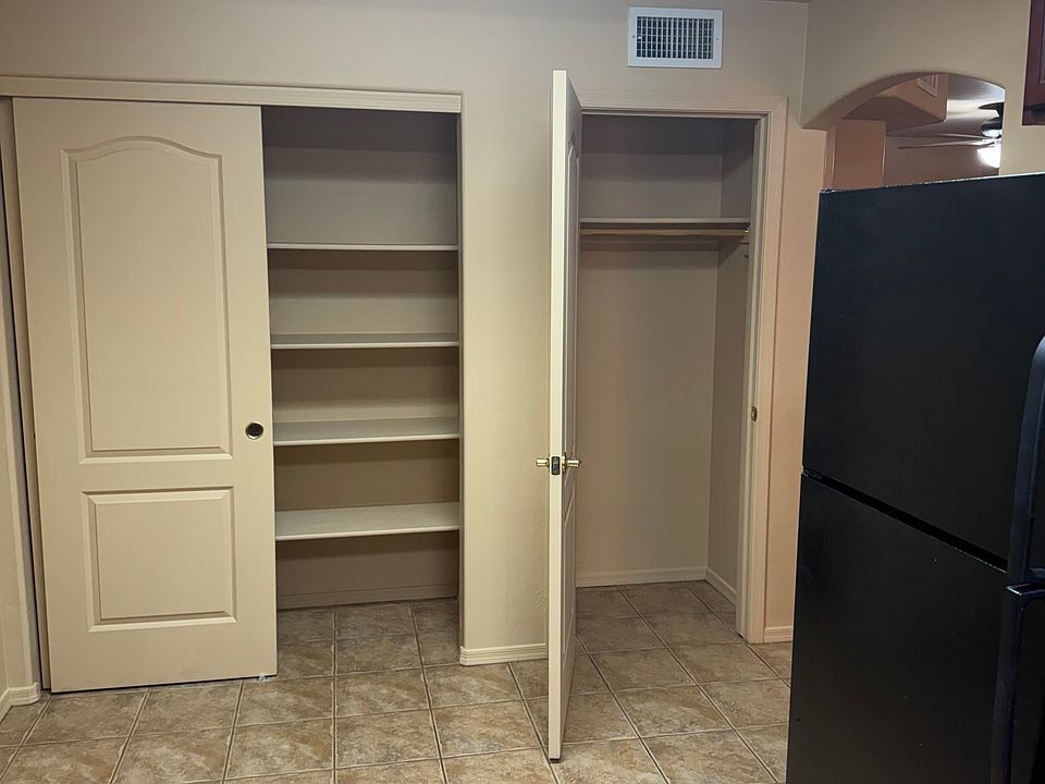 Pantry and coat closet