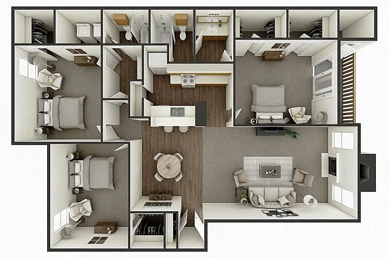 Floor plan The Olive