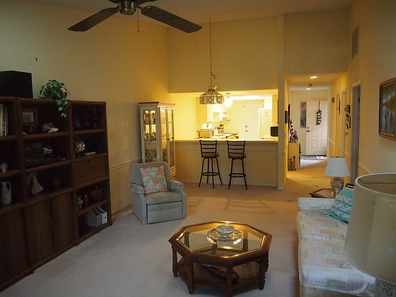 Living Room--vaulted ceiling
