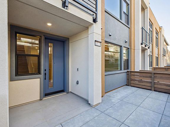 Fenced front entry