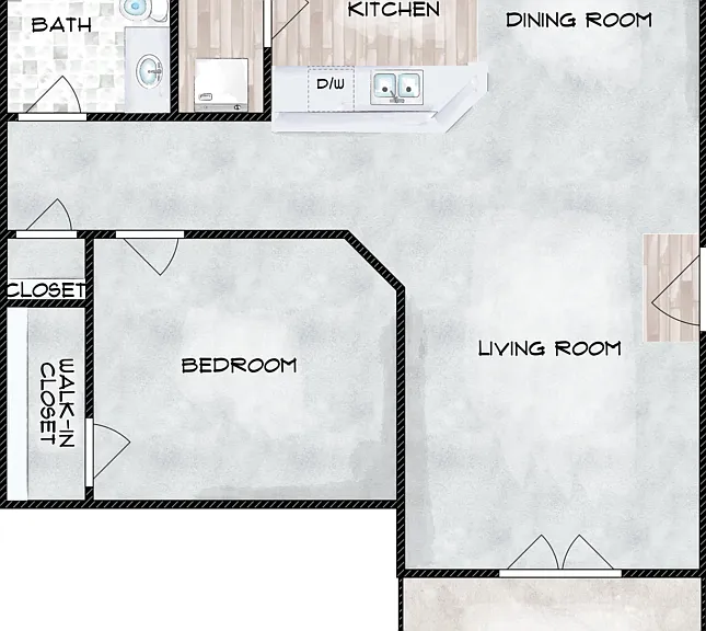1A Floorplan Diagram