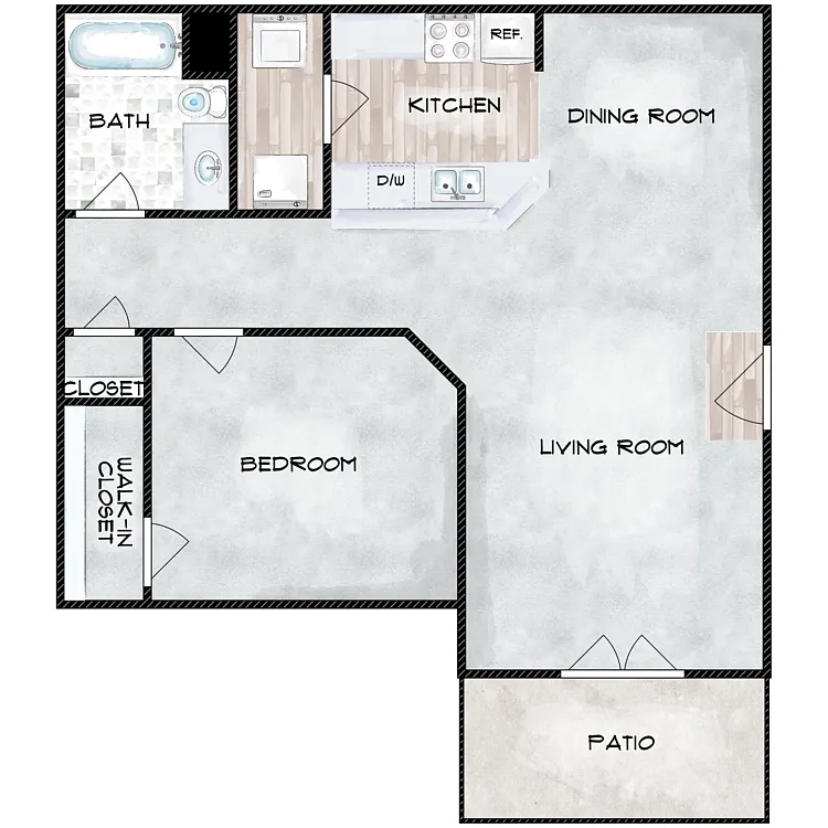 Floor plan 1A