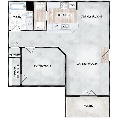 Floor plan 1A