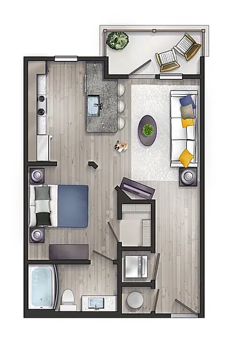 Floor plan A1