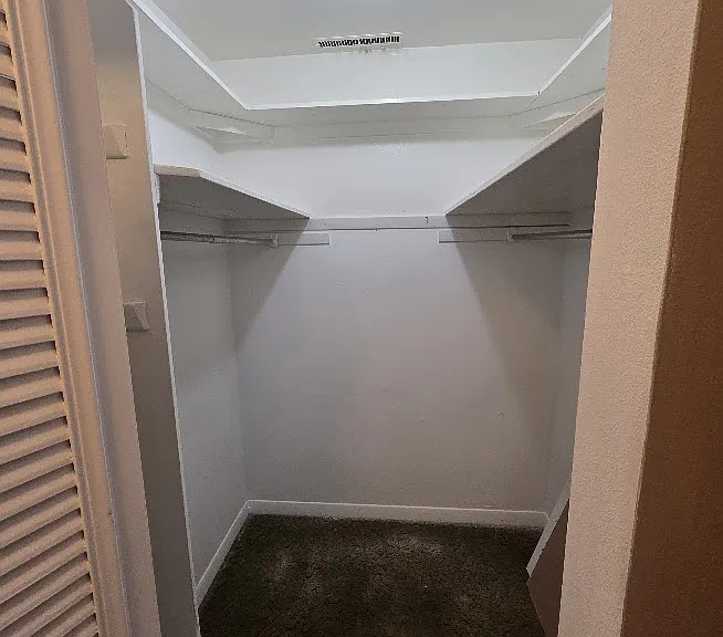 Hall closet