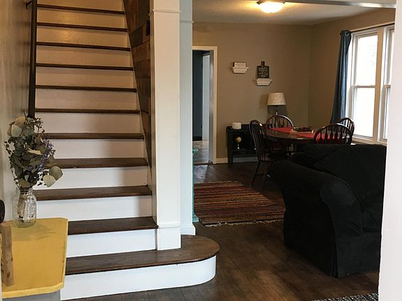 Front door enters into spacious main floor living area