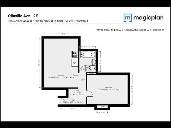 2nd image of 2504 Olinville Ave APT 2E