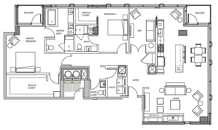 Floor plan PH01