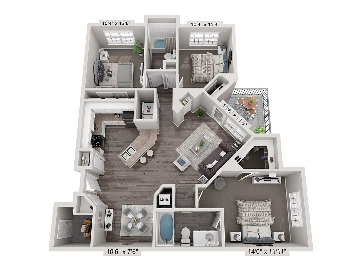 Floor plan Oxford