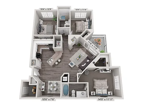 Floor plan Oxford