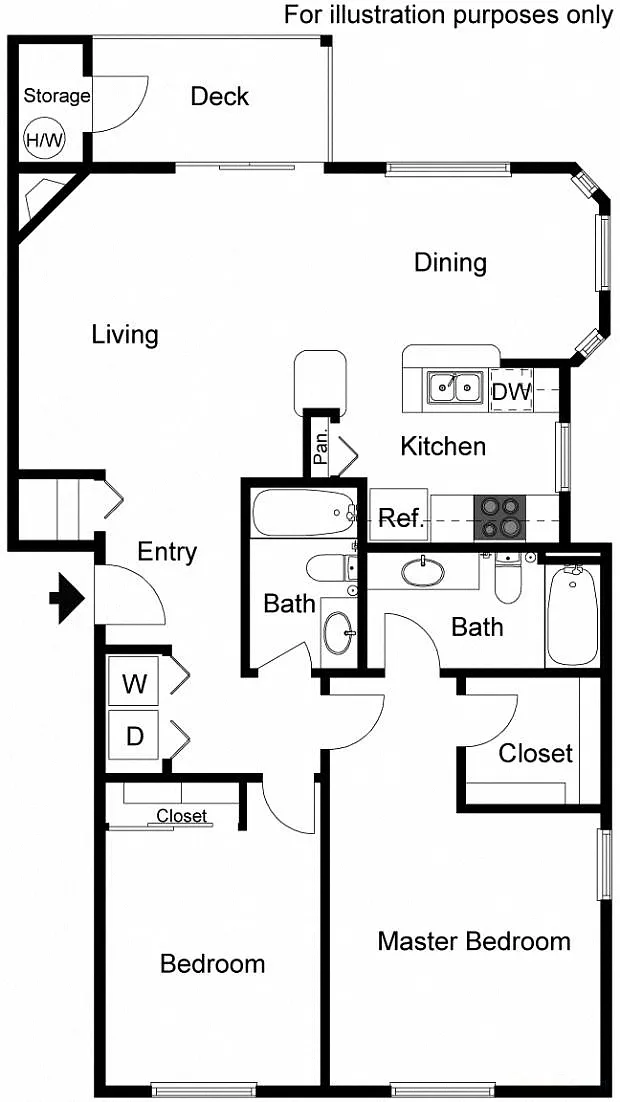 Floor plan Jackson