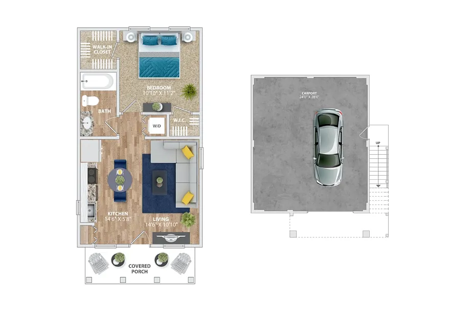 Floor plan Topsail Garage