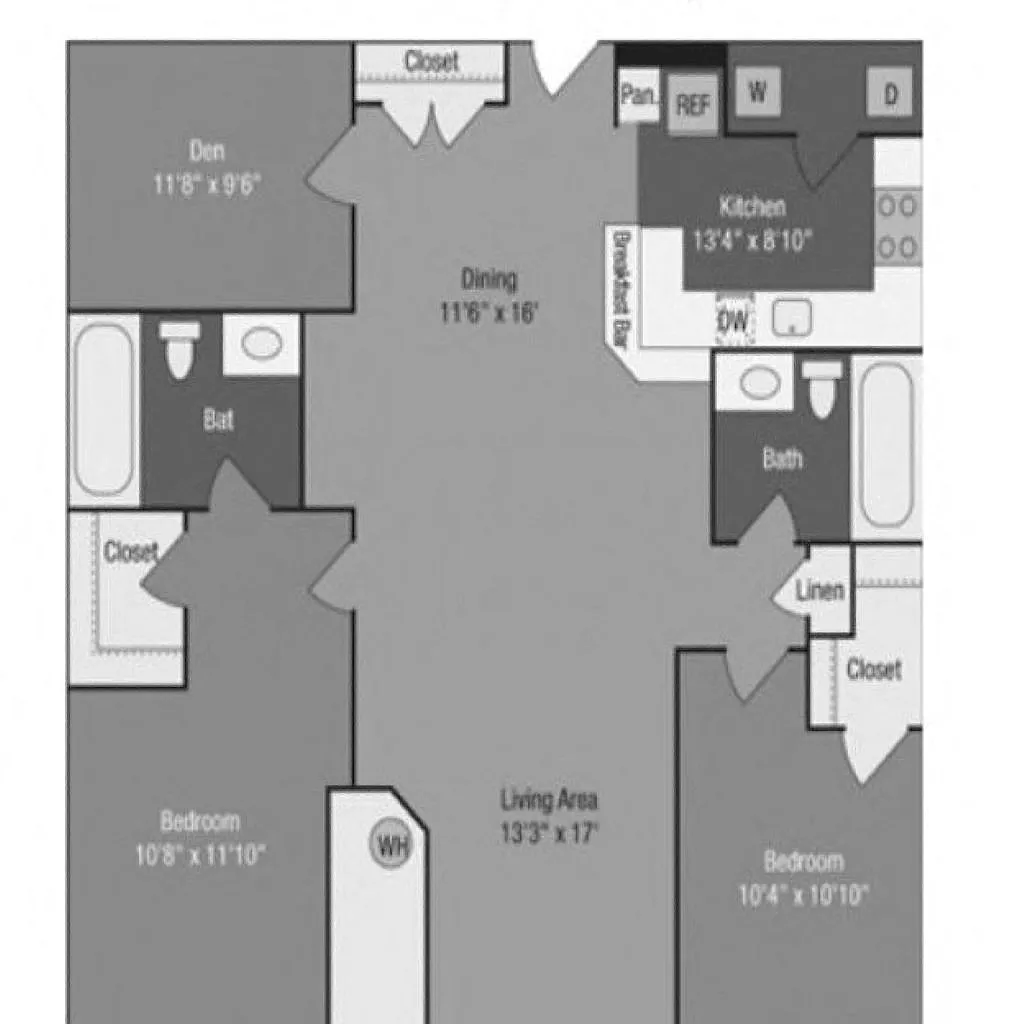 Floor plan B2D