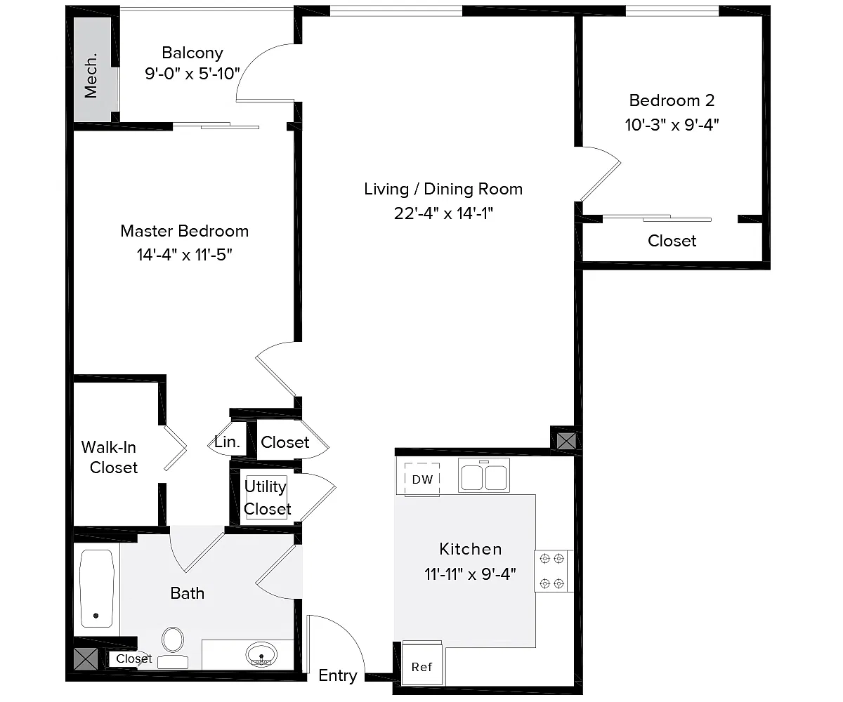 Floor plan 949