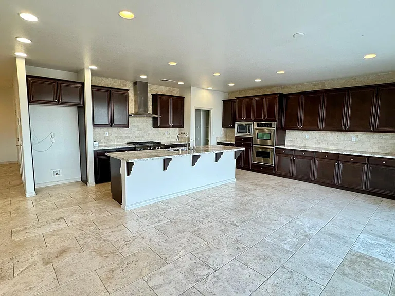 Kitchen View from Family Room