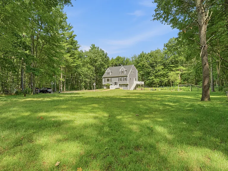 Latest picture of front yard aka small soccer field.