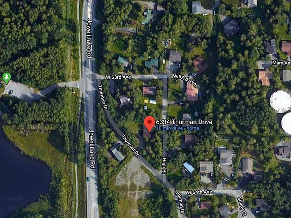 Satellite view of property