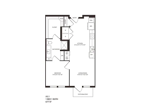 Floor plan A31