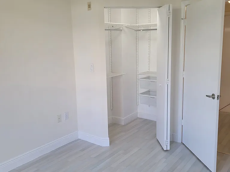Secondary bedroom closet