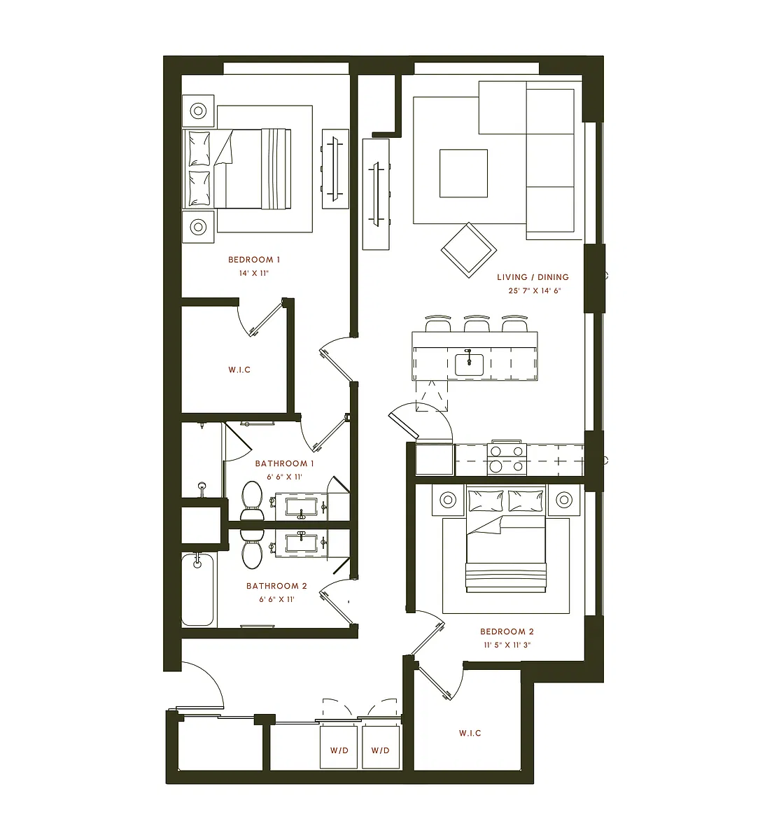Floor plan B7