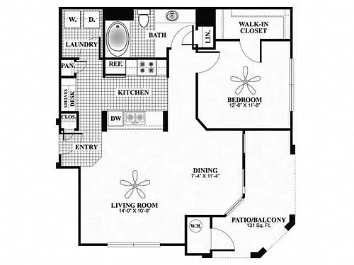 Floor plan A4-Sidewinder (Premium)