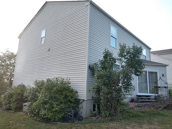 Rear of home, walkout DR