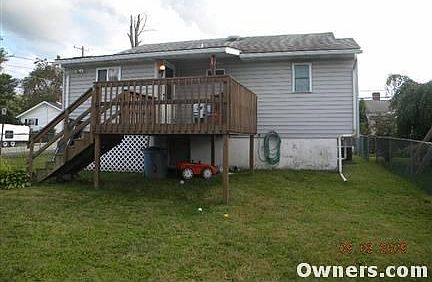view from back yard