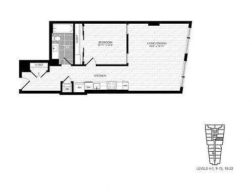 Floor plan 1M