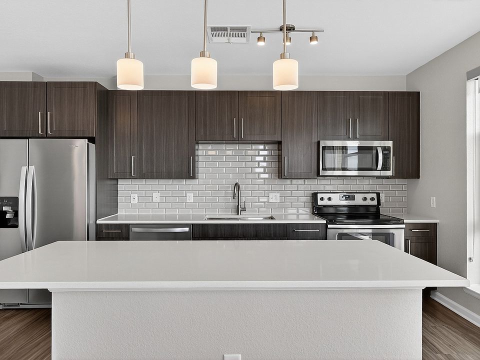 Enjoy sleek finishes and thoughtful details in your modern kitchen.