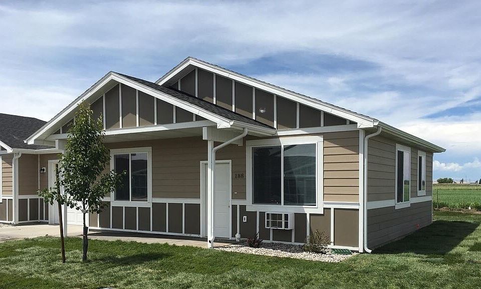 Outside of 2 bedroom units