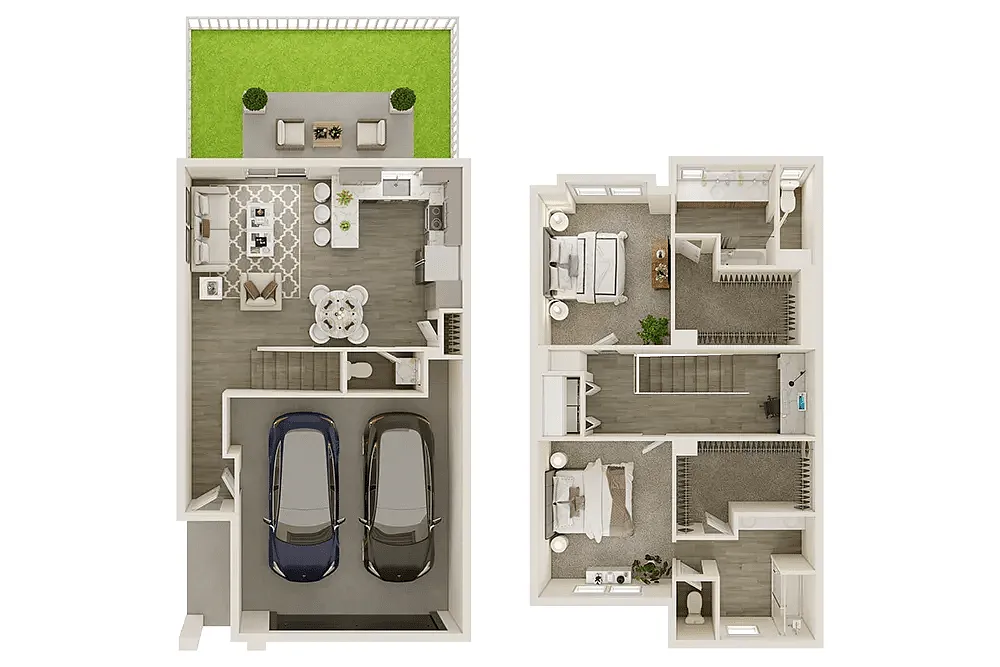 Floor plan 2 Bedroom