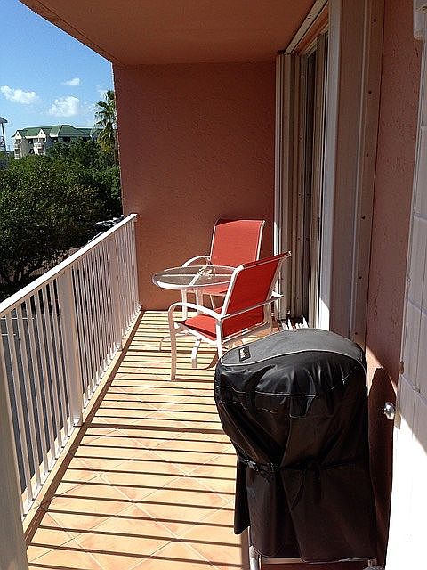 Balcony off Master & Lvg Rm