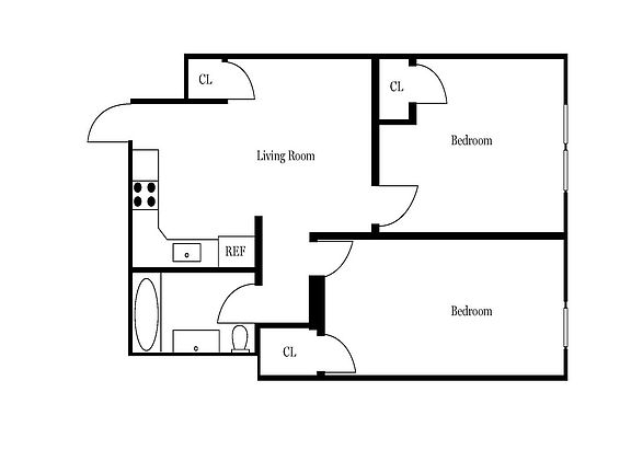 2nd image of 469 W 57th St APT 4E