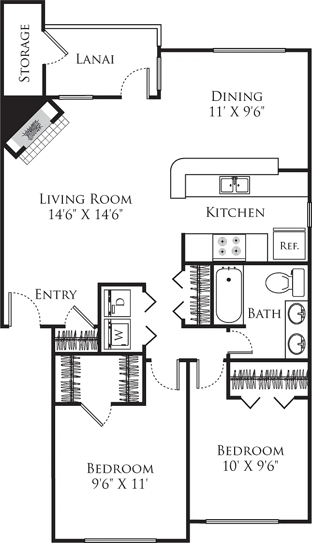 Floor plan 2A