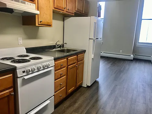 Floor plan One Bedroom - Front Building