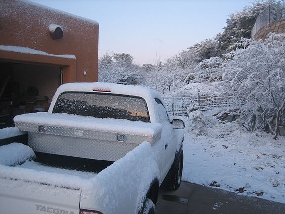 Garage Looking towards Back 