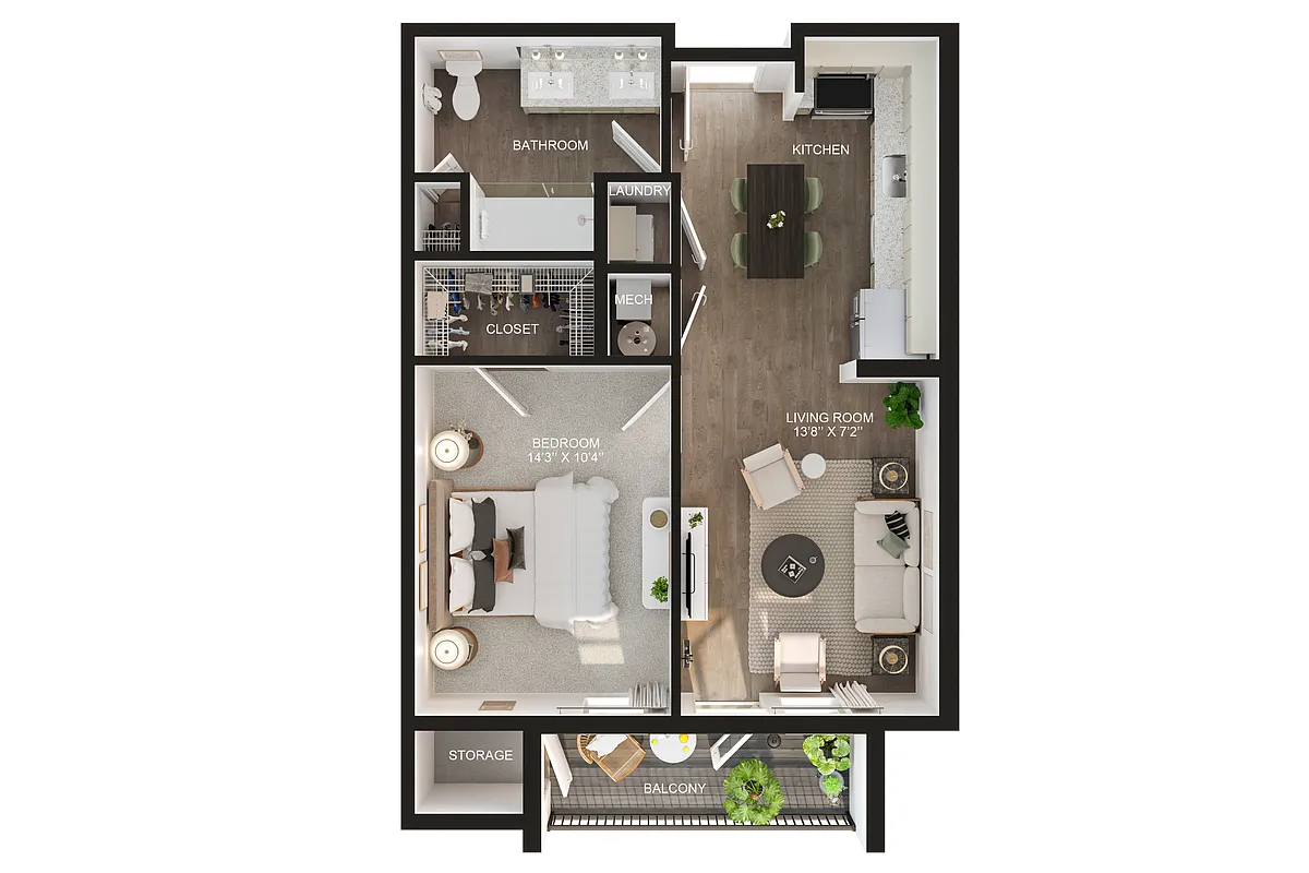 Floor plan A1